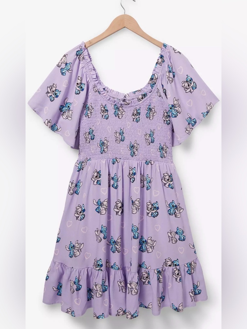 Disney Stitch and Angle smocked dress new with tags size 2